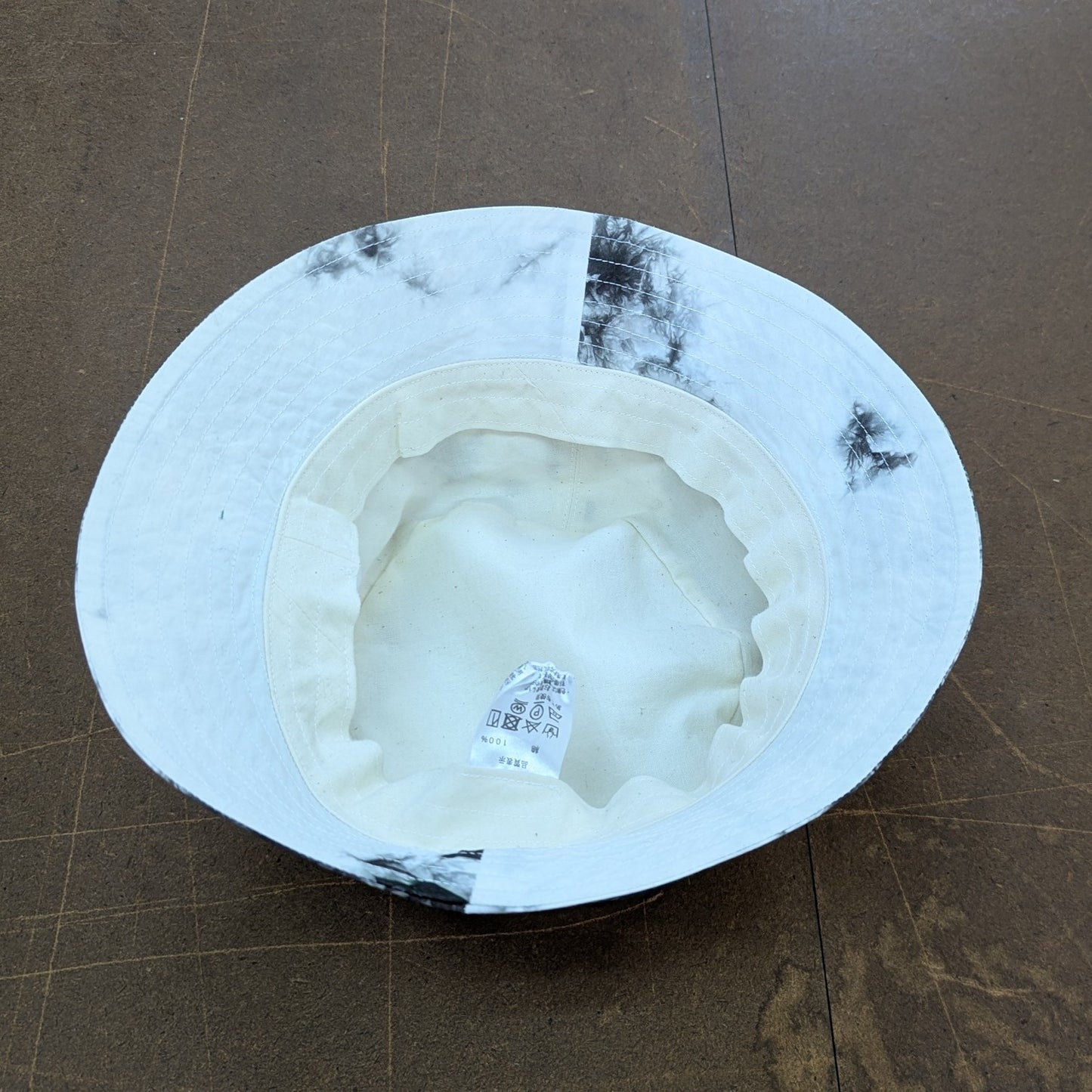 名古屋黒紋付染め バゲットハット