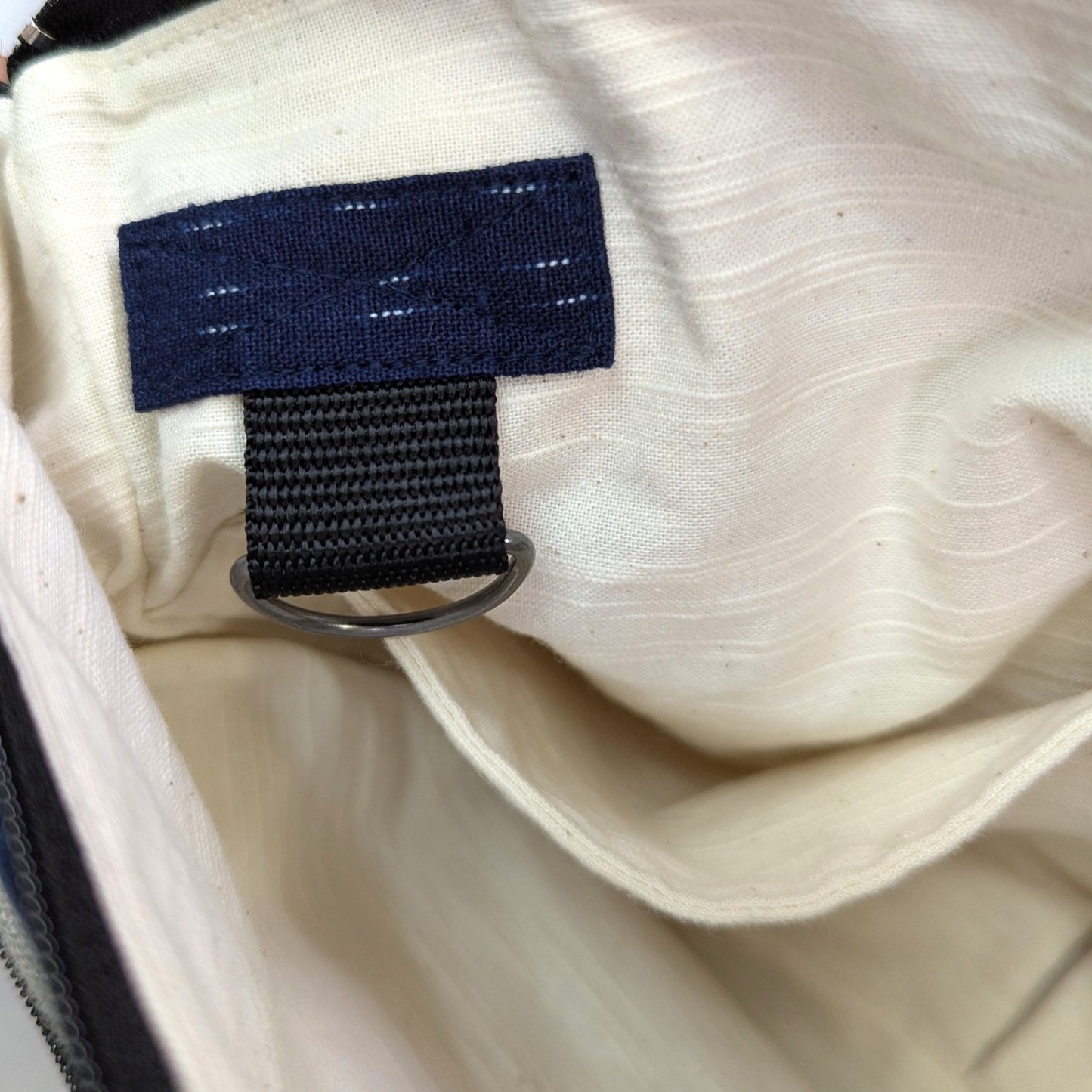 <OSOCU> 備後節織 パッチワーク サコッシュ バッグ No.004