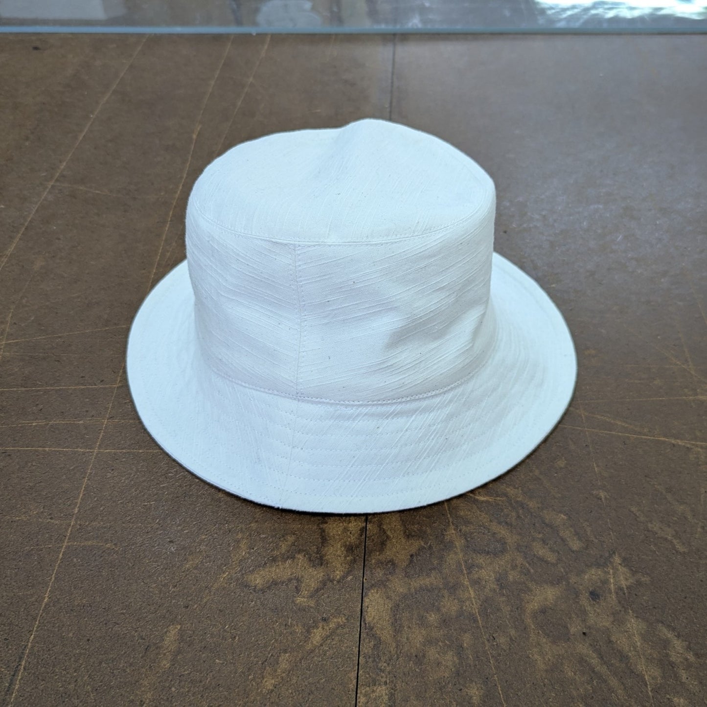 知多木綿 無漂白無染色 バゲットハット