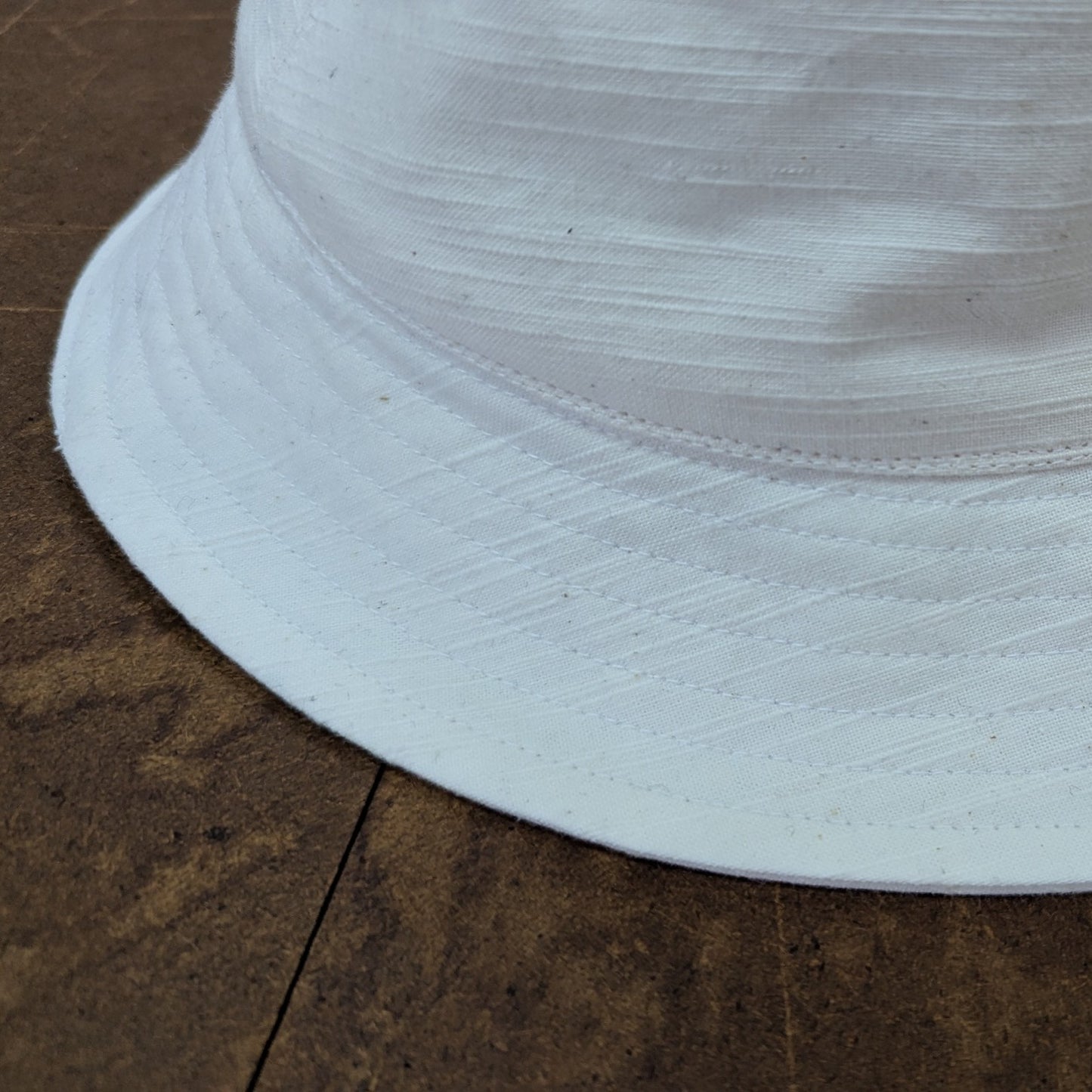 知多木綿 無漂白無染色 バゲットハット