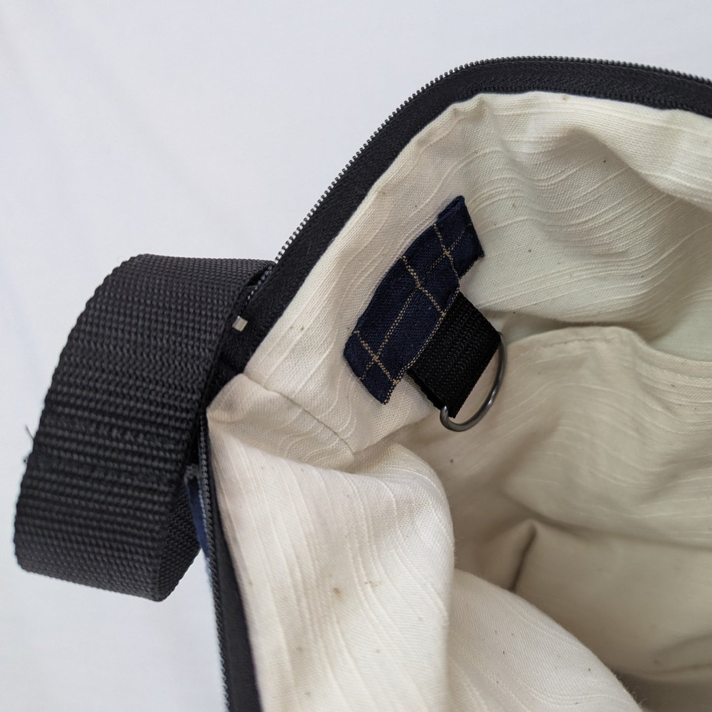 <OSOCU> 備後節織 パッチワーク サコッシュ バッグ No.002