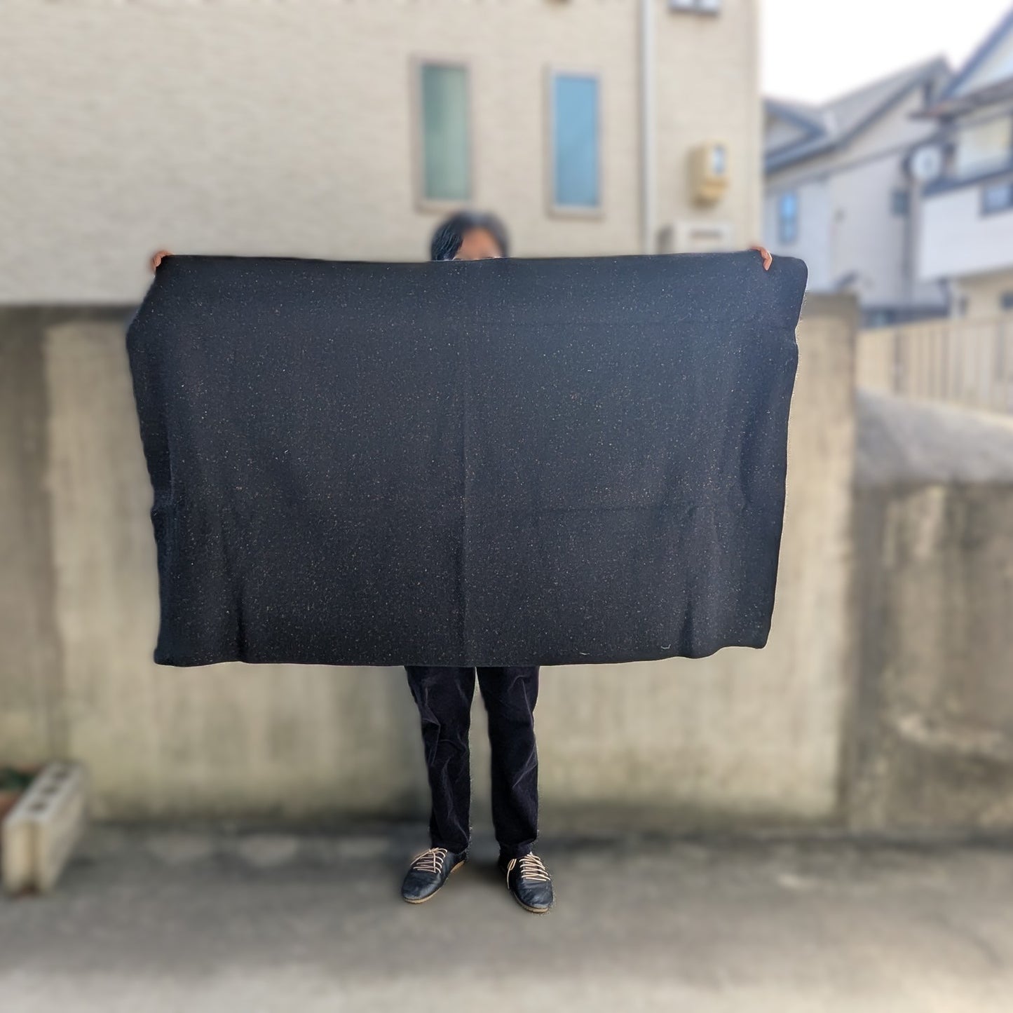 <OSOCU> 尾州ウール 毛七ブランケット