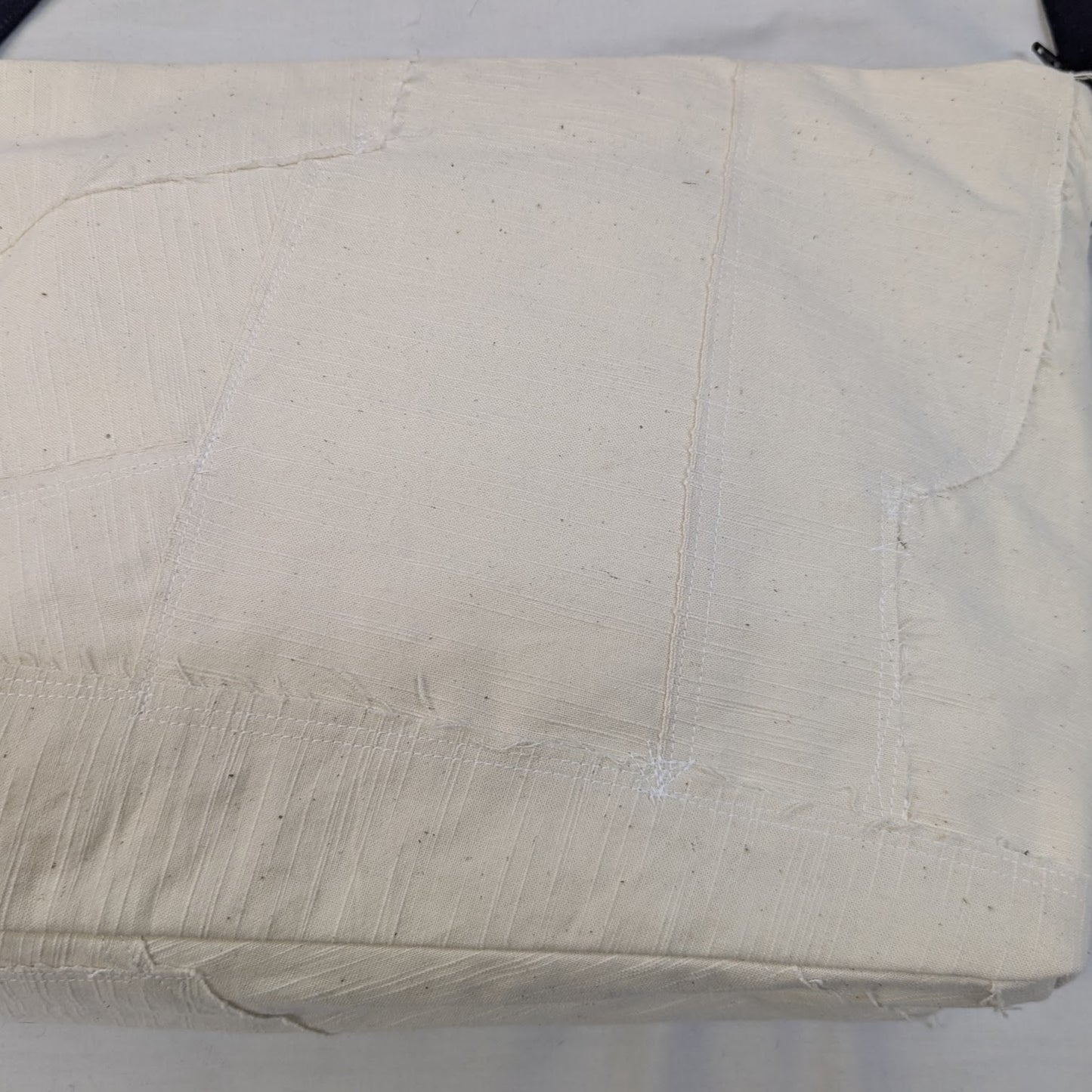 サコッシュより少し大きい 知多木綿 ミニショルダーバッグ 「ツギハギ」