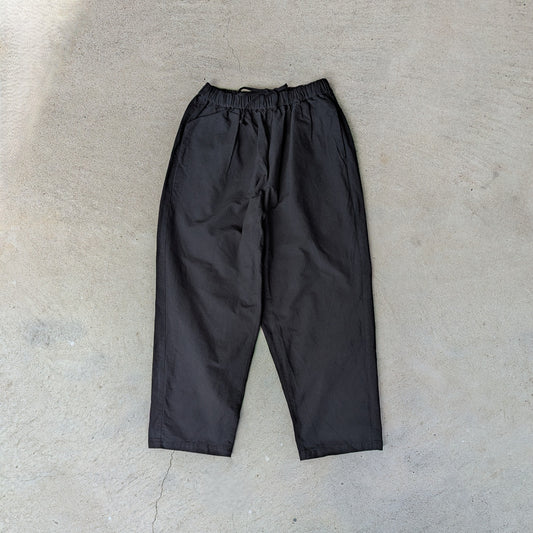 <OSOCU×G.E.M> 知多木綿 26貫 バルーンパンツ 名古屋黒紋付染