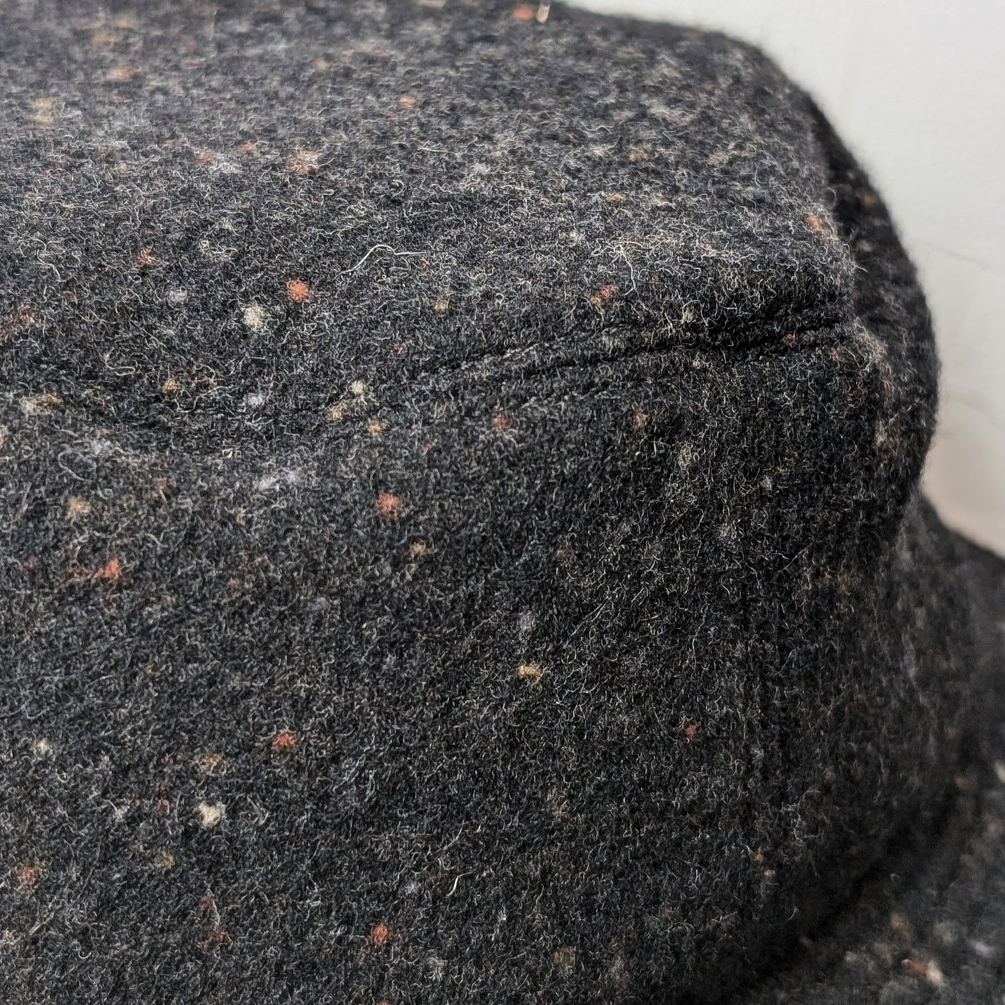 尾州ウール 毛七ブランケット バゲットハット 再生羊毛（リサイクルウール）