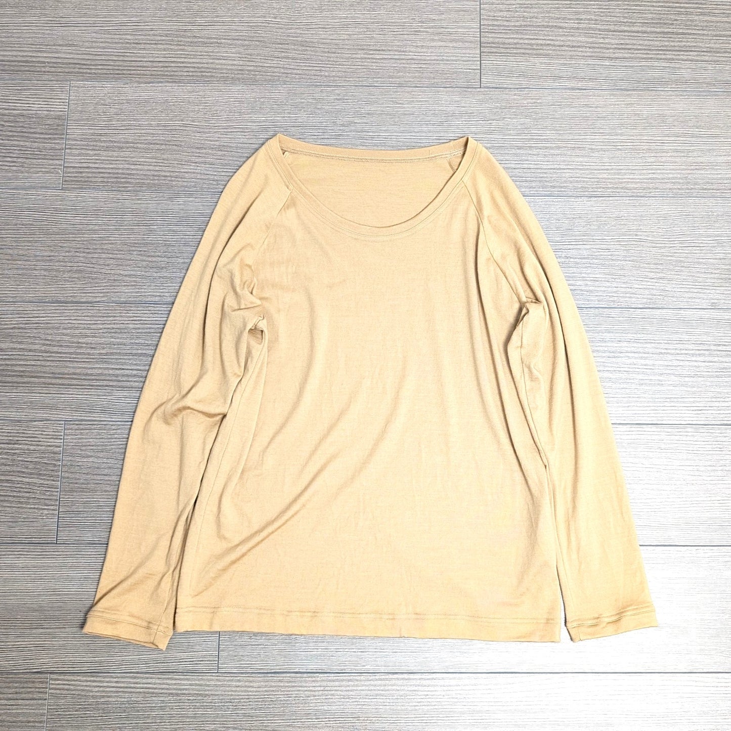 ＜参加企画＞ 受注生産 尾州ウール Super140 メリノウール100％ インナーTシャツ