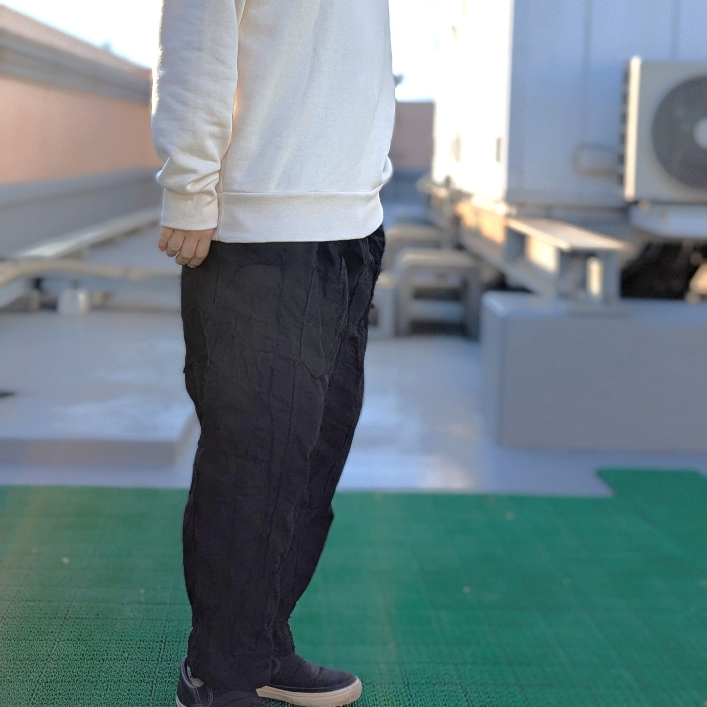 知多木綿 ツギハギパンツ