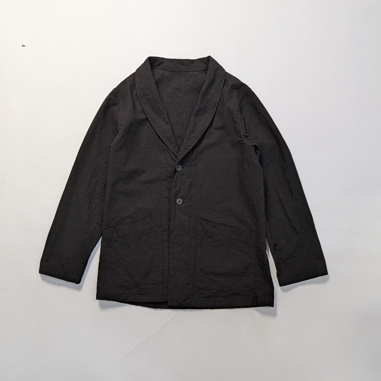 ＜OSOCU＞知多木綿 名古屋黒紋付染 イージージャケット 受注生産