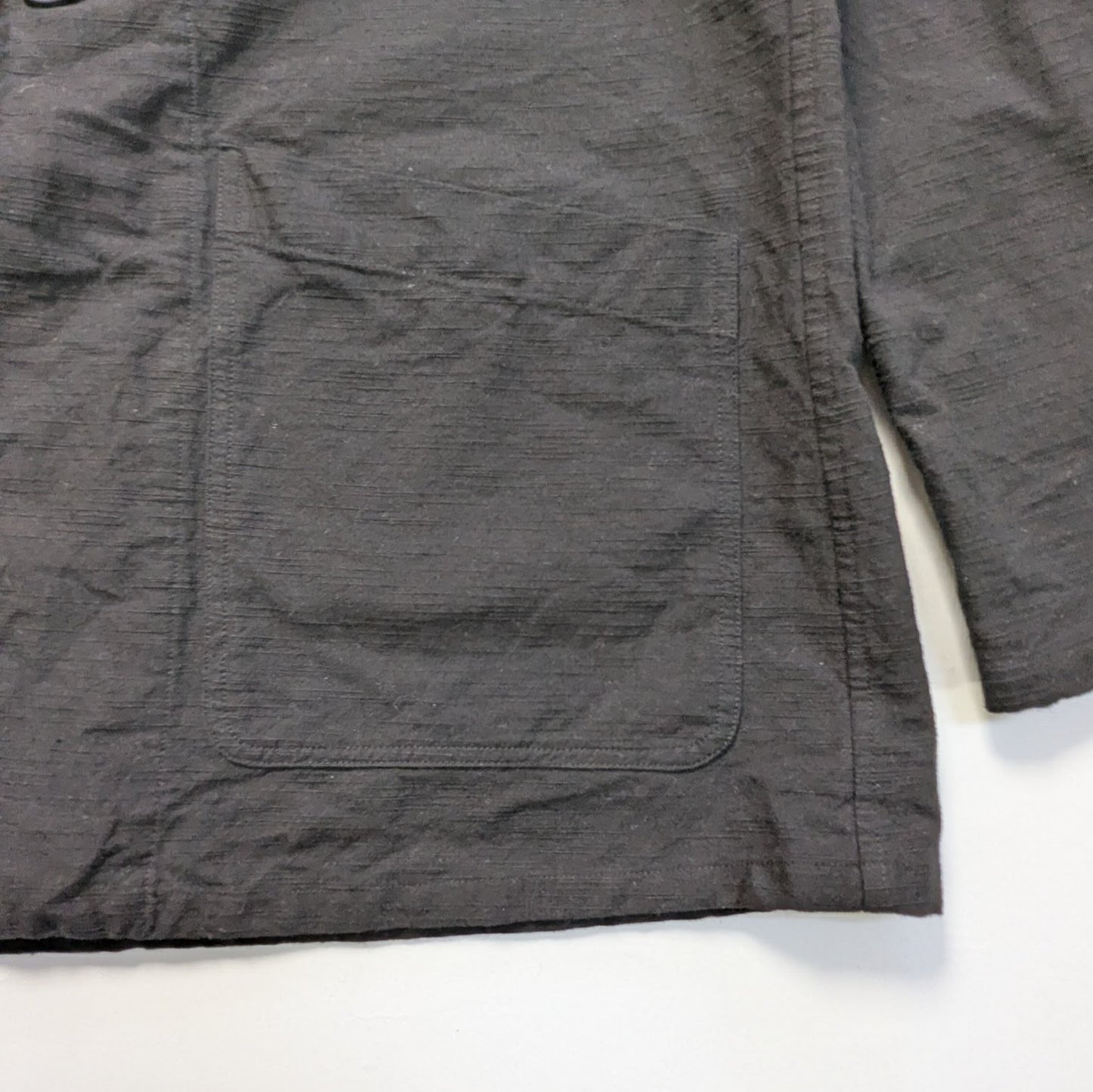 ＜OSOCU＞知多木綿 名古屋黒紋付染 イージージャケット 受注生産