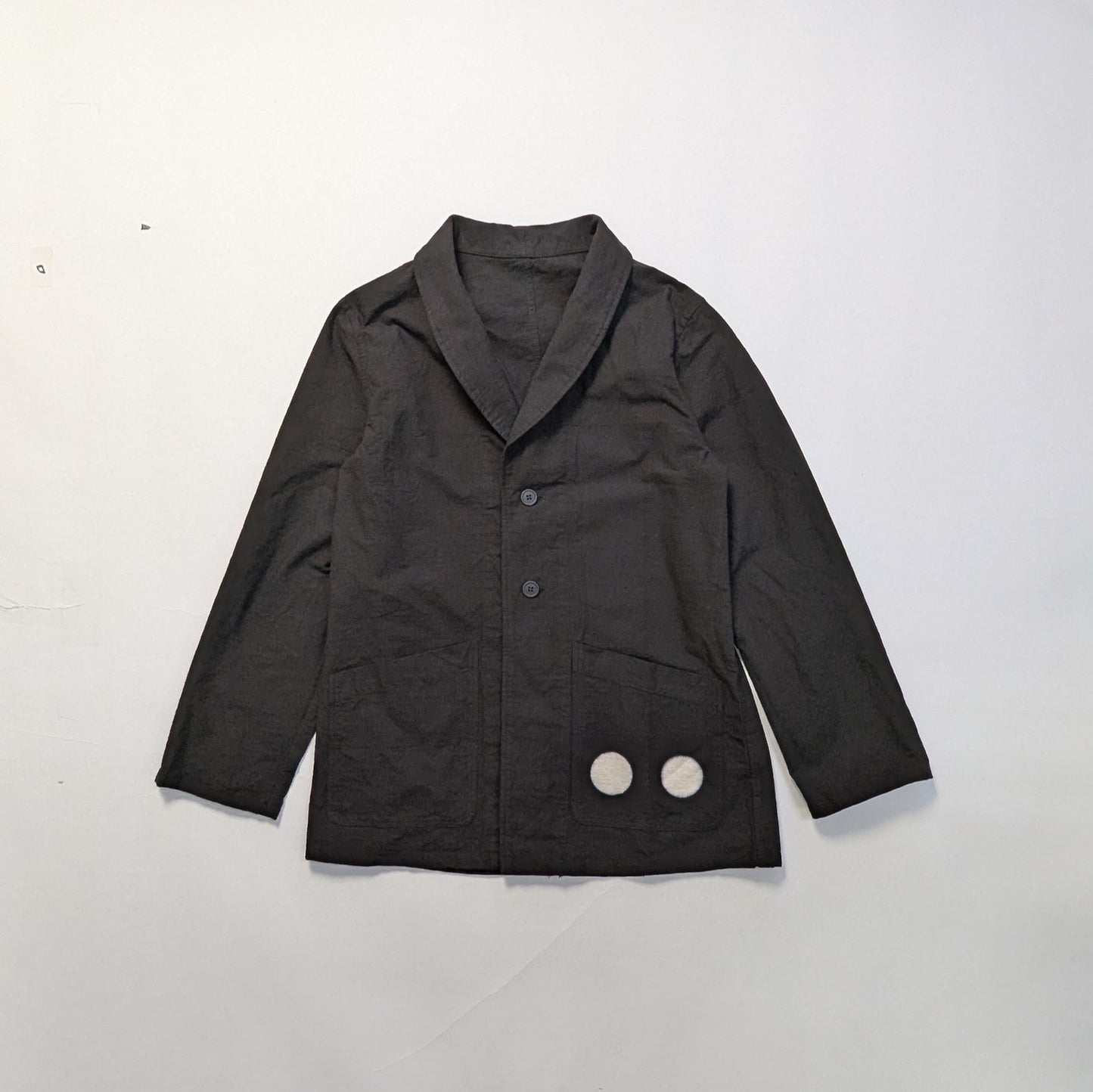 ＜OSOCU＞知多木綿 名古屋黒紋付染 イージージャケット 受注生産